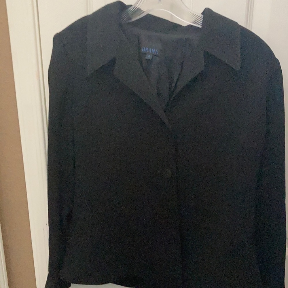 Lined drama jacket 8